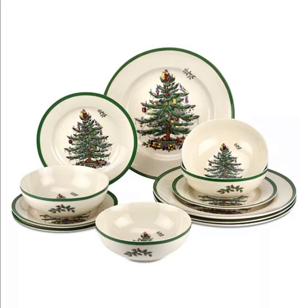SPODE Christmas Dinnerwear, Authentic.🎄